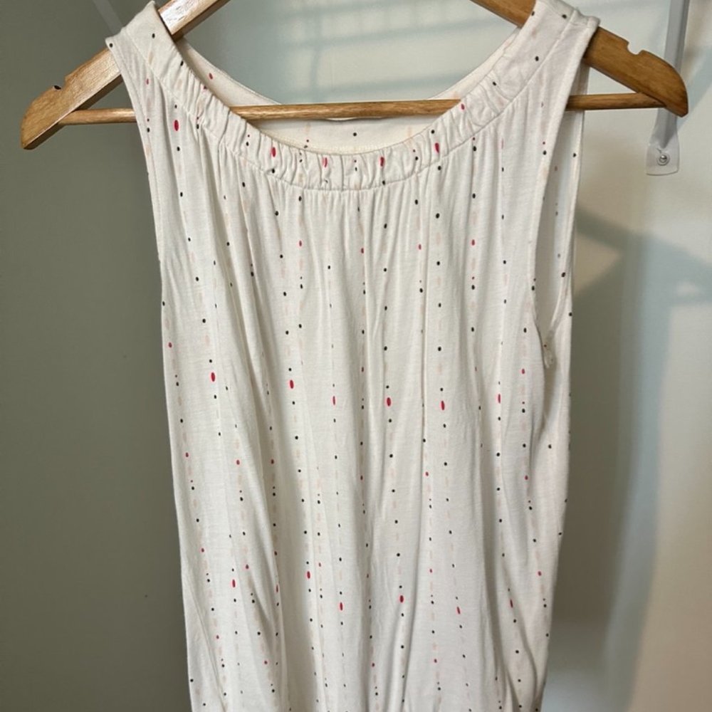 Loft White Tank Top